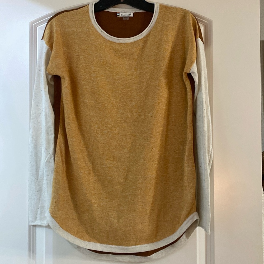 Smartwool Shadow Pine Color Block Sweater - image 3